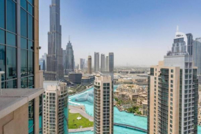 BellaVista - Huge Terrace 1BR Apartment 29 Boulevard Downtown with Burj Khalifa and Fountain Views